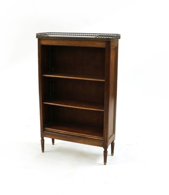 Lot 267 - A French Louis XVI-style beech bookcase