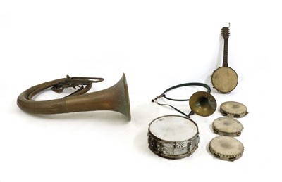 Lot 348 - A collection of musical instruments