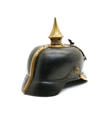 Lot 217 - A WWl Prussian pickelhaube helmet