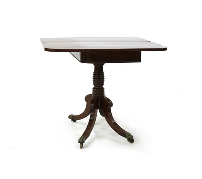 Lot 292 - A Regency mahogany pedestal tea table