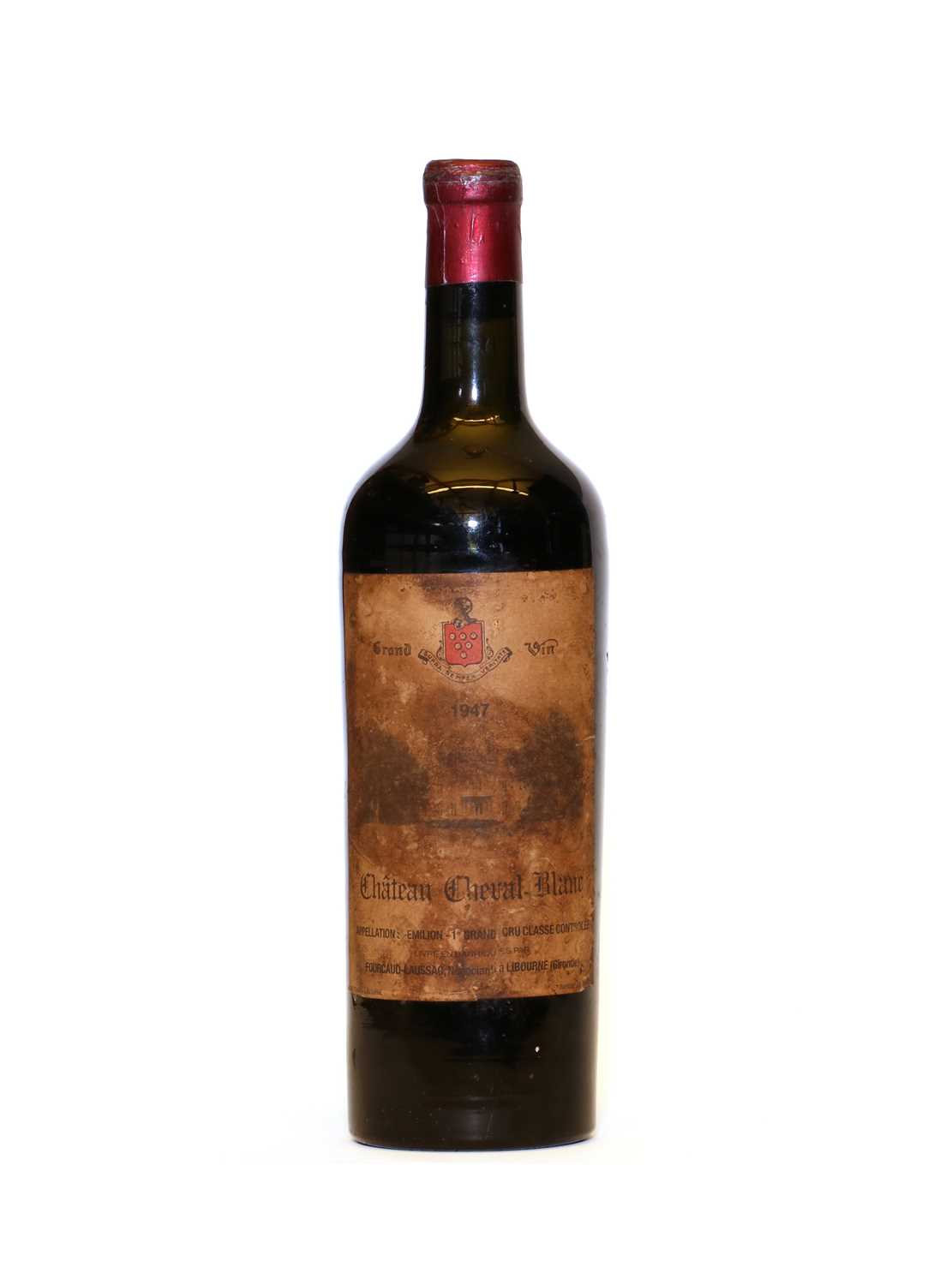 Lot 89 - Chateau Cheval Blanc, Saint Emilion 1er Grand Cru Classe, 1947, one bottle