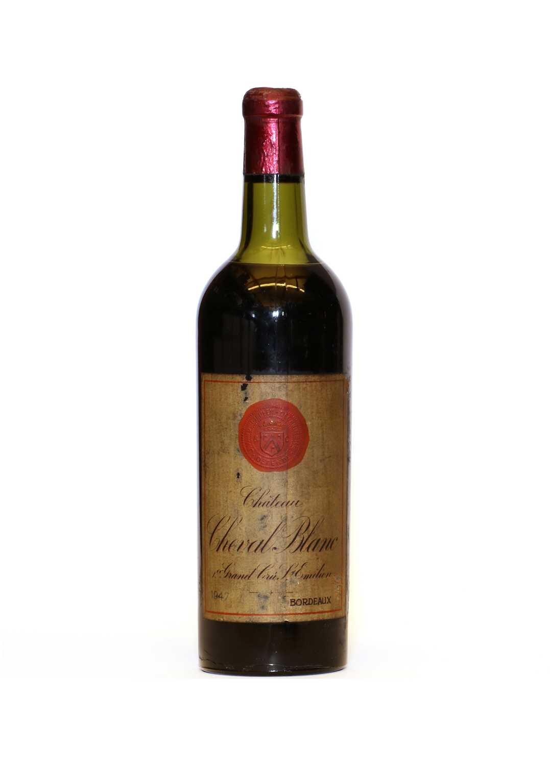Lot 90 - Chateau Cheval Blanc, Saint Emilion 1er Grand Cru Classe, 1947, one bottle