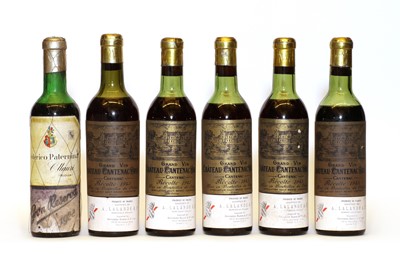 Lot 250 - Rioja Gran Reserva, Federico Paternina, 1928, 1 half bottle & Ch Cantenac Brown, 1943, 5 half btls