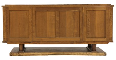 Lot 254 - A French oak sideboard