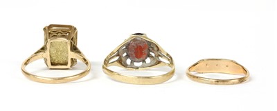 Lot 228 - Two gold rings
