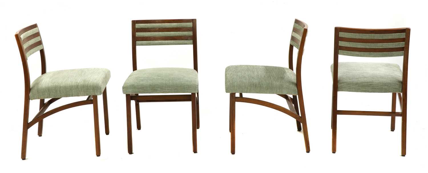 Lot 507 - A set of eight Italian teak 'Model 110' dining chairs
