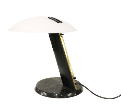 Lot 668 - An Italian 'Perla' table lamp