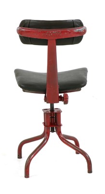 Lot 367 - A Leabank machinist's chair