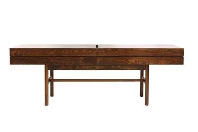 Lot 476 - A Danish rosewood serving table, §