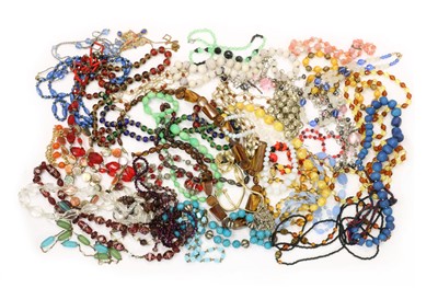 Lot 209 - A large quantity of costume jewellery