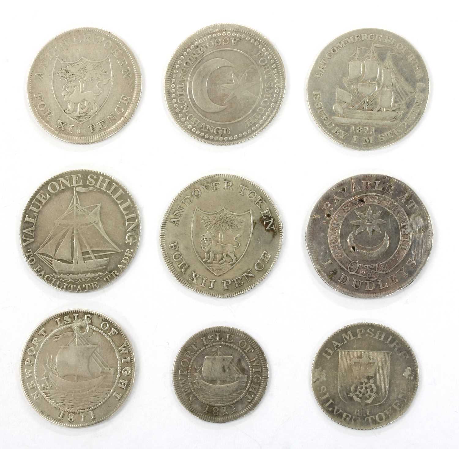 Lot 79 - Tokens, Great Britain, Hampshire & Isle of Wight