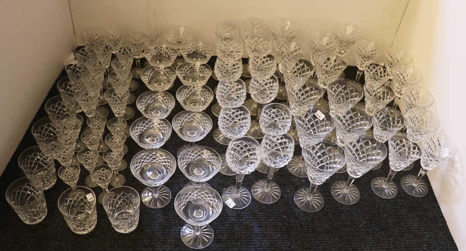 Lot 232 A Waterford Crystal glass ‘Tyrone’ pattern