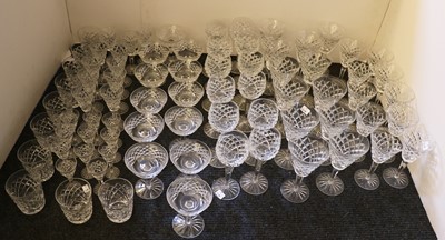 Lot 232 - A Waterford Crystal glass ‘Tyrone’ pattern suite