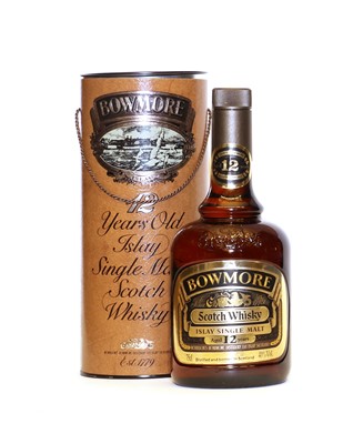 Lot 377 - Bowmore, Islay Single Malt Scotch Whisky, Aged 12 Years., 75cl, one bottle in presentation tube