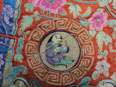 Lot 234 - A Chinese embroidered jacket