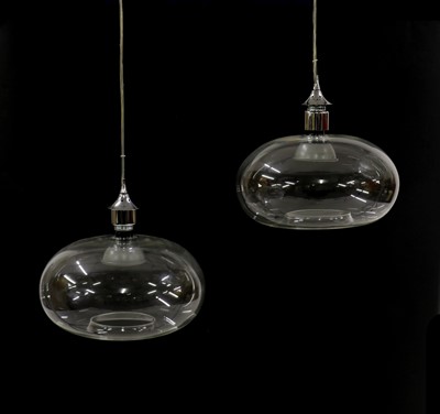 Lot 513 - A pair of Italian ceiling lights