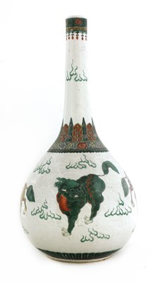Lot 307 - A Chinese famille verte vase