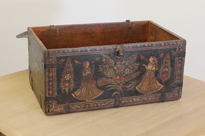 Lot 847 - A Rajasthani merchant's box