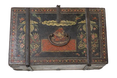 Lot 847 - A Rajasthani merchant's box