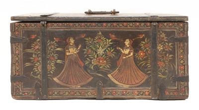 Lot 847 - A Rajasthani merchant's box