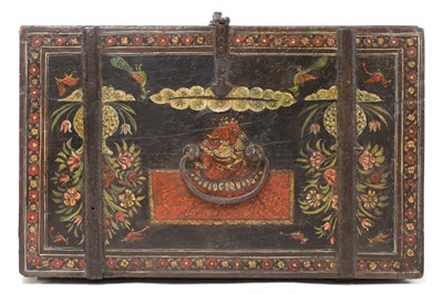 Lot 847 - A Rajasthani merchant's box