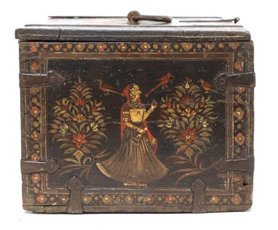 Lot 847 - A Rajasthani merchant's box