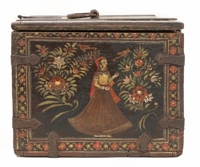 Lot 847 - A Rajasthani merchant's box