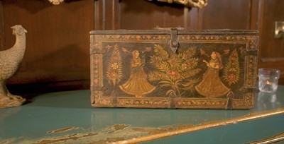 Lot 847 - A Rajasthani merchant's box