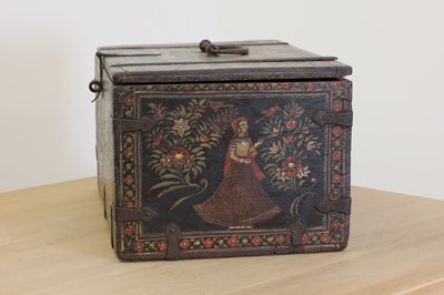 Lot 847 - A Rajasthani merchant's box