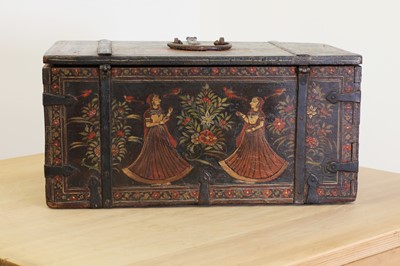 Lot 847 - A Rajasthani merchant's box