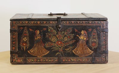 Lot 847 - A Rajasthani merchant's box