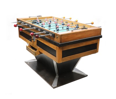 Lot 657 - A French foosball table