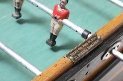Lot 657 - A French foosball table