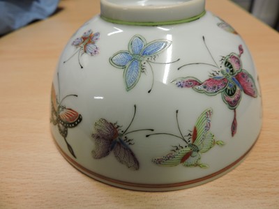 Lot 242 - A Chinese famille rose bowl