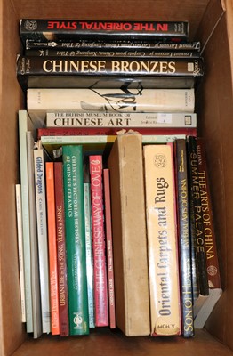 Lot 147 - A collection of books relating to Chinese works of art