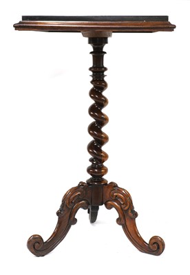 Lot 444 - A Victorian rosewood chess table