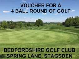 Lot 30 - A four-ball round of golf at Bedfordshire Golf Club, Spring Lane, Stagsden