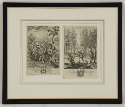 Lot 241 - Wenceslaus Hollar (Bohemian, 1607-1677) and Pierre Lombart (French, 1612-1682)