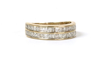 Lot 95 - A gold diamond eternity ring