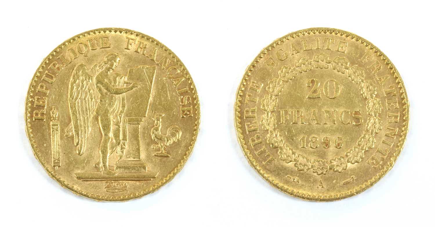 Lot 42 - Coins, France, Third Republic