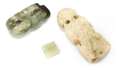 Lot 332 - A Chinese jade carving
