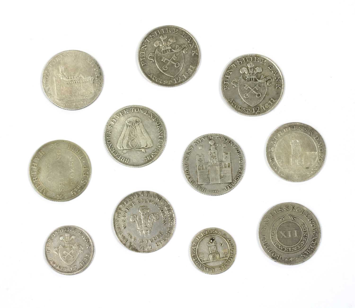 Lot 85 - Tokens, Great Britain, Wales