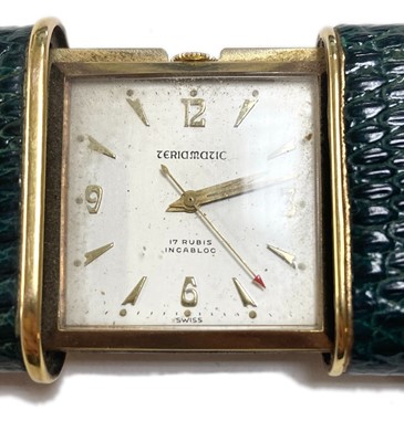 Lot 53 - A Teriam 'Teriamatic' mechanical purse watch, c.1955