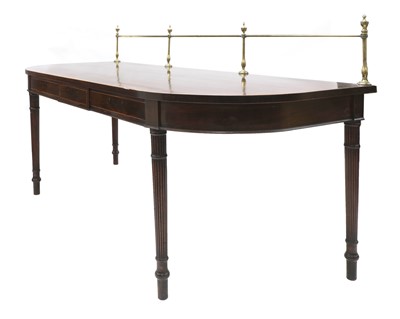 Lot 105 - A Regency mahogany serving table by Gillows of Lancaster