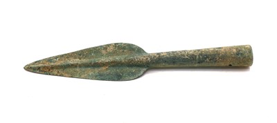 Lot 307 - An ancient Greek socketed bronze spear