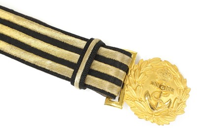 Lot 709 - A George VI Royal Navy officer's sword