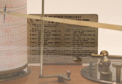 Lot 373 - A Short and Mason barograph