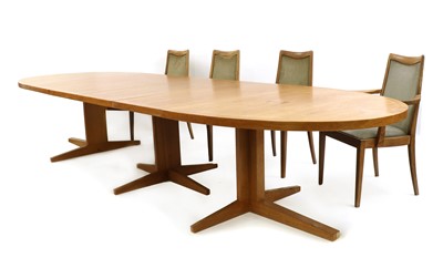 Lot 634 - A Heals teak dining table