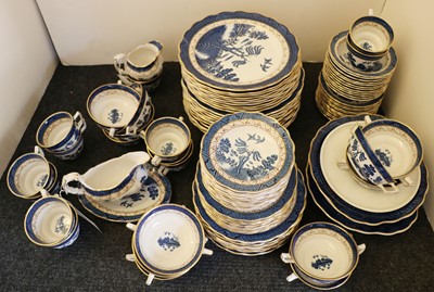 Lot 382 - A quantity of Booths Real Old Willow pattern dinner teawares