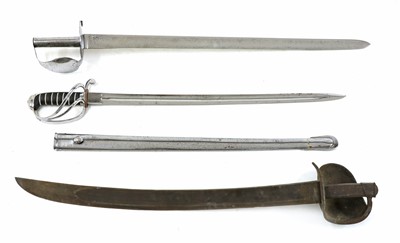 Lot 387 - Three swords